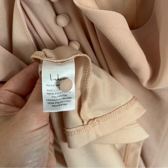 LULU'S Meteoric Rise Blush Maxi Dress 65341 - Picture 9 of 10